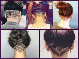 There are so many cool looks that you can create and this is one of them. Trendy Haircuts 2018 50 Women S Haircuts With Back Undercut Design Youtube