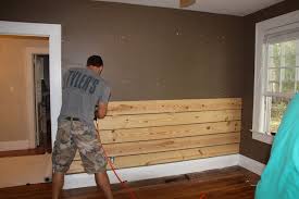 Your faux shiplap should be installed before anything else in the room — meaning baseboard, crown, and trim. Smitten Design Nursery Reveal It Is Finished Home Home Remodeling Home Diy