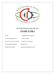 Lewat hadir ke tempat kerja. Teori Etika