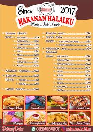 Mengenalkan produk usaha melalui media banner berita. Tren Untuk Banner Daftar Menu Makanan Erlie Decor