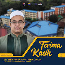Urusan kolej kediaman mahasiswa sempena cuti akhir semester 2. Kolej Kediaman Ketujuh Za Ba Um On Twitter Terima Kasih Sir Ustaz Selamat Maju Jaya Kepada Dr Syed Mohd Jeffri Syed Jaafar Dan Terima Kasih Tidak Terhingga Atas Bakti Yang Dicurahkan Bersama