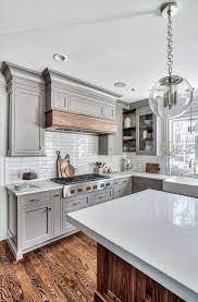 Farmhouse Kitchen Cabinet Ideas To Make Your Kitchen Design More Interesting Http Prohousedecor In Kitchen Cabinet Design Home Kitchens Kitchen Cabinets Trim