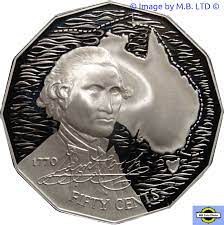 Wir produzieren ein auf ihr produkt zugeschnittenes rezept und spielen es als eines unserer . 50 Cents Elizabeth Ii 3rd Portrait Masterpieces In Silver Captain Cook Australia Numista