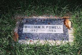 William Powell William Powell Famous Graves Grave Marker