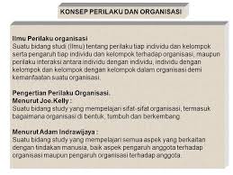 Perilaku organisasi kinerja karyawan nama penyusun permadi tamara.b / 1712311084 pengertian kinerja Konsep Perilaku Dan Organisasi Ppt Download