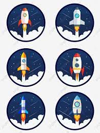Simple Fashion Spaceship Rocket Aviation Equipment Cartoon Icon Element Spaceship Rocket Cartoon Png And Vector With Transparent Background For Free Download Cartoon Icons Rocket Cartoon Simple Cartoon
