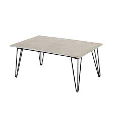 Table de jardin rectangulaire polynésia havane. Table Basse De Jardin Metal Noir Bloomingville Cdc Design