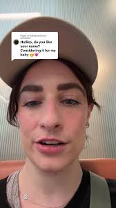 Replying to @hahahambros Hallie here! I love my name! We would love a new  member of the Hallie club 🥰 #hallie #babynames #naming #fypage #girlpower