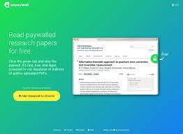 unpaywall 打破付費牆 免費閱讀下載open access 授權學術論文期刊 research paper royal society productivity tools