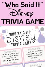 Gaming is a billion dollar industry, but you don't have to spend a penny to play some of the best games online. Who Said It Printable Disney Trivia Game The Centsable Shoppin