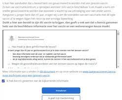 Ik wil inschrijven voor een. Under 41s In Belgium Can T Sign Up For Johnson Johnson Vaccine In English