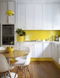 yellow touch to your kitchen
