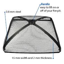 Cooking grids replacement grill burners flame tamers grill drip pans replacement igniters conversion kits gas hoses & regulators. Best Fire Pit Screen Keep The Embers At Bay Outsidemodern