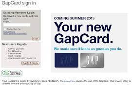 Gap credit card customer service. Gap Credit Card Login Step By Step Guide Process