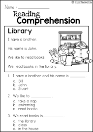 Use our free, printable reading comprehension passage exercises to improve your student's reading skills! 4 Worksheet Free Preschool Kindergarten Worksheets Reading Comp Reading Comprehension Practice Reading Comprehension Worksheets Kindergarten Reading Worksheets