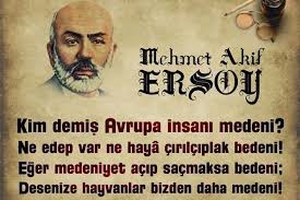 Mehmet Akif Ersoy Guzel Soz Ilham Verici Sozler Hoslanma Sozleri