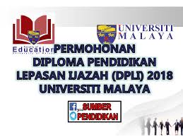 Kos yang ditawarkan di utm. Permohonan Program Diploma Pendidikan Lepasan Ijazah Dpli Universiti Malaya 2018 Sumber Pendidikan