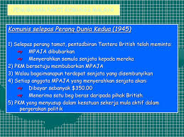 Pajalanan pkm (partai komunis malaya) adalah sebuah partai politik berhaluan komunis yang didirikan pada tahun 1930 di. Ppt Bab 3 Powerpoint Presentation Free Download Id 4365133