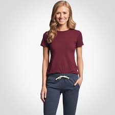 Womens Cotton Performance T Shirt Russell Athletic