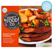 How many calories in subway roast beef wrap? Calories In Hearty Food Co Roast Beef Dinner