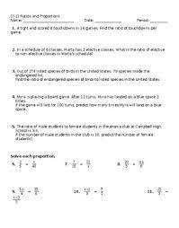 Plus model problems explained step by step. Ratio And Proportion Worksheet By Coressel S Math Corner Tpt