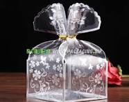 Flower pvc plastic boxes packaging for Candy and chocolate