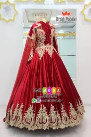 Pelerinli Tesettur Kaftan T3506 Kirmizi Afgan Elbiseler Mavi Gelinlik The Dress