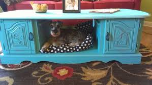 Coffee Table Dog Bed Pet Furniture Diy Dog Bed Dog Beds Homemade