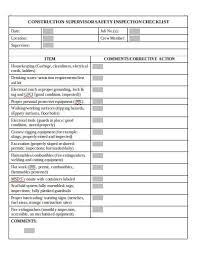 This excel checklist template has a lot of features. 10 Daily Safety Inspection Checklist And Form Templates In Pdf Xls Doc Free Premium Templates