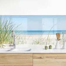 Kuchenruckwand Ostseekuste In 2020 Duschruckwand Tapeten Beton Natursteinwand