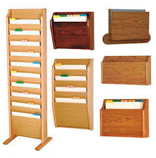 All Oak File And Chart Holders By Wooden Mallet Options