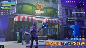 Go inside the durr burger building with the large hologrom burger and head down to the basement. This Didn T Count For Find Durr Burger What Do You Need To Do Fortnite