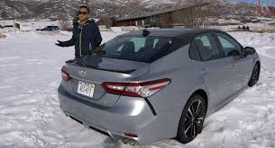 This xse is the top sport trim and gives the camry a sport sedan look with the power to back it up. Review 2020 Toyota Camry Awd Is Quite Fun To Drive In The Snow Carscoops