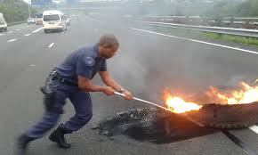 Several mobile banners have been rolled out in durban, south africa, protesting against human rights abuses in pakistan. Protesters Cause Chaos On M4 N3 In Durban