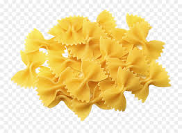 Yellow Farfalle Pasta Italian Food Cuisine