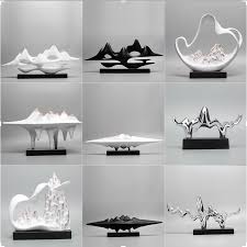 Traditional Chinese Creative Resin Mountain Design Statue Home Decor Crafts Room Decoration Objects Parlor Vintage Big Fig Mountain Designs Design Decor Crafts