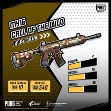 Skin M416 Call Of The Wild Sudah Bisa Kamu Dapatkan Di Pubg Mobile Esportsku
