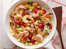 Prepared wonton wrappers make preparation easy. Easy Shrimp Recipes Food Network Food Network