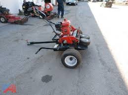 Missing reels and needs 5 batteries to run. Auctions International Auction City Of Niagara Falls Item Jacobsen 62280 Pgm 22 Walk Behind Greens Mower With Trailer