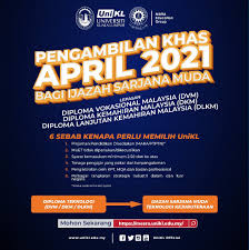 Ppismp dan pismp dilaksanakan secara mod sepenuh masa. Unikl Page On Twitter Perhatian Kepada Lepasan Dvm Dkm Dan Dlkm Syarat Kelayakan Muet Bagi Kemasukan Ke Program Ijazah Sarjana Muda Unikl Sudah Dimansuhkan Ayuh Sertai Kami Bagi Kemasukan April 2021