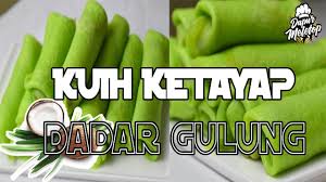 Untuk inti, boleh juga ganti gula melaka dengan sirap dan gula untuk dapatkan inti berwarna merah. Kuih Ketayap Super Moist Inti Sedap Youtube