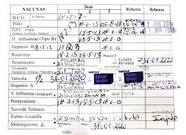 Para que asi yo crezca muy sanito. Calendario De Vacunacion Infantil Nino Mal Vacunado Y No Vacunado Vacunas Combinadas