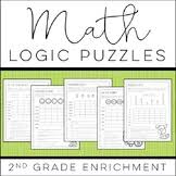 Although the activities are geared more to the preschool to kindergarten age group, adding one or two less challenging activities when learning the. Math Puzzles 2nd Grade Worksheets Teaching Resources Tpt