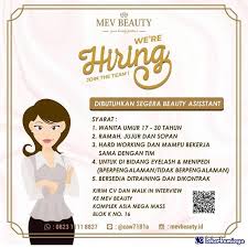 22 lowongan kerja di biznet untuk lulusan sma/smk. Lowongan Kerja Mev Beauty Medan Januari 2021