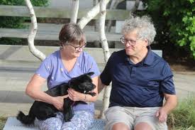 Photo of the Day: Former Director Contois Honored With Bench at Main  Framingham Library