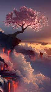 Download iphone nature wallpapers hd, beautiful and cool high quality background images collection for your device. Nature Wallpaper Iphone Pink Tree With Lava 640x1136 Wallpaper Teahub Io