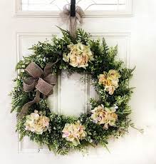 Boxwood Wreath Farmhouse Wreaths Wedding Decor Rustic Artificial Flowers Flower Arrangements Gift Spring Summer Decorations Farmhouse Wreath Door Wreaths Burlap Boxwood Wreath