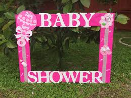 Bay Shower Baby Girl Photo Frame Cuadro Tematico Made By Thelma Villa Baby Shower Photo Frame Baby Shower Pictures Baby Shower Photo Booth Frame