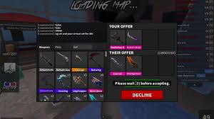 We did not find results for: Trading Battle Axe Ii And Hallows Blade For A Eternal And Orange Seer Roblox Mm2 Youtube