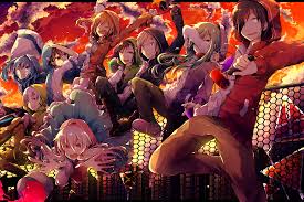 nyowaa417, amamiya hibiya, ene (kagerou project), kano shuuya, kido  tsubomi, kisaragi momo, kisaragi shintarou, konoha (kagerou project),  kozakura marry, seto kousuke, daze (kagerou project), kagerou project,  vocaloid, bad id, bad pixiv id,